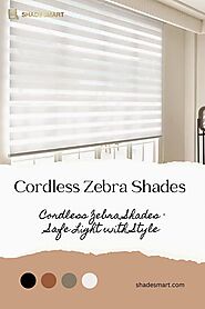 Cordless Zebra Shades