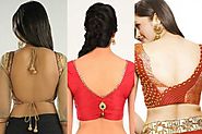 4o Latest Blouse Back Neck Design For Stylish Women