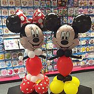 Minnie and Mickey Mouse Balloons