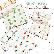 Shop These Cotton Muslin Swaddles Online at Little West Street
