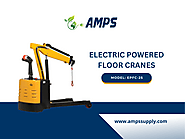 Electric Powered Floor Crane