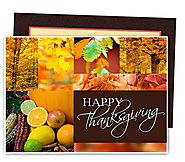 Nature Thanksgiving Invitation Template