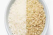 Website at http://www.beautyepic.com/brown-rice-vs-white-rice/