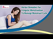 Herbal Remedies For Irregular Menstruation To Manage Menstrual Cycle