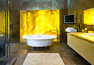 Salle de bain jaune: 6 modèles pour vous faire changer d’avis sur le jaune - blog design, aménagement, déco et DIY