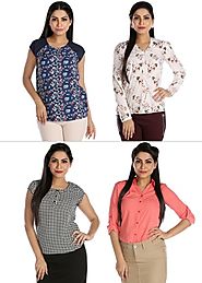 Classic Diva - Pack of 4 Tops By Lady Hudson