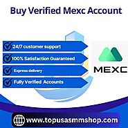 Buy Verified MEXC Accounts - Topusasmmshop