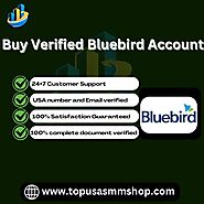 Buy Verified Bluebird Accounts - Topusasmmshop