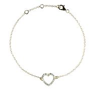 Hollow Heart Bracelet