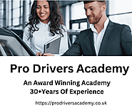 Website at https://prodriversacademy.co.uk/