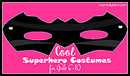 Cool Superhero Costumes for Girls Age 6-10