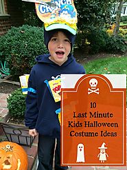 Last Minute DIY Kids Halloween Costumes - Close To Home