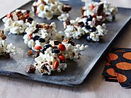 Halloween Popcorn Treats : Food Network