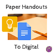 Poof! Paper Handouts are Digital - Teacher Tech