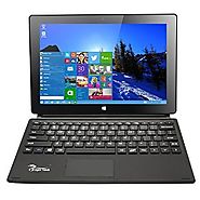 Dragon Touch i10X 10.1 inch 64 GB Windows 10 Tablet Intel Quad Core 2-in-1 Notebook IPS Screen with Detachable Keyboard
