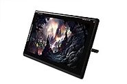 Huion GT-185 Graphic Drawing Tablet Monitor with Tempered Glass Screen and 8 Express Keys for PC and Mac (Standard De...
