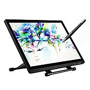 Ugee 2150 21.5 Inch IPS Drawing Monitor with HD Resolution, 2 Original Pen, 1pc Drawing Glove and Screen Protector