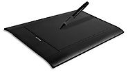 Turcom TS-6580B 8" x 5" Graphic Drawing Capture Pen and Touch Tablet - Black