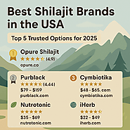 Best Shilajit Brands in the USA: Top 5 Trusted Options for 2025