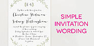 Know About Different Sections of Wedding Card Wordings - Articles Reader - Submit Your Articles