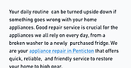 Expert Appliance Repair: Reliable Laundry Machine Repair & More