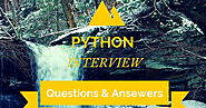 100 Python Interview Questions & Answers PDF : Free Download