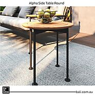 Alpha Side Table Round