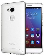 Huawei Honor 5X Case - TUDIA Ultra Slim Full-Matte ARCH TPU Bumper Protective Case for Huawei Honor 5X (Frosted Clear)
