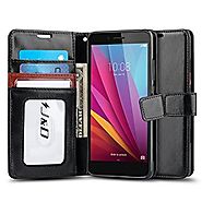 Huawei Honor 5X Case, J&D [Wallet Stand] Huawei Honor 5X Wallet Case Heavy Duty Protective Shock Resistant Case for H...