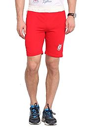 Duke Men's Cotton Shorts - Red