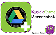 QuickShare Screenshot Chrome Extension - Teacher Tech
