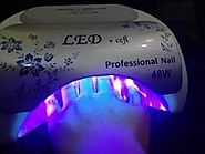 48w UV Nail Dryer CCFL LED Gel Light Polish Curing Lamp with Timer Setting for Acrylic Gelish Shellac Profesional Salon