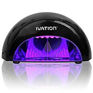 Nail Polish LED Light 12W Dryer Acrylic Gel Shellac Manicure Curing Lamp - Safer Than Traditional UV Lamps - Portable...
