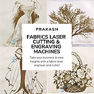 Take your business to new heights with a Prakash fabric laser engraver and cutter