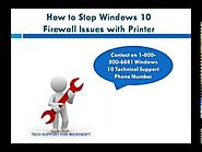 Solve Firewall Issues with Windows 10 | Windows 10 Technical Support Phone Number 1-800-500-6881