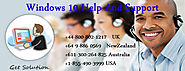 1-855-490-3999 Windows 10 Help and Support