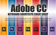 The 13 Must-Have Adobe CC Keyboard Shortcut Cheat Sheets, Free!