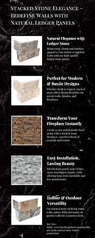 Ledger Stone for Outdoor & Indoor Accents – Shop Now