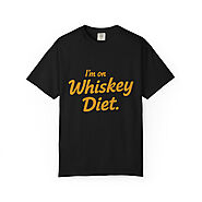 Funny Whiskey Diet Unisex T-Shirt | Whimsical Tee Shirts