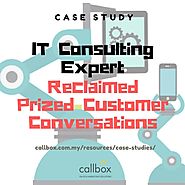 IT Consulting Expert Reclaimed Prized Customer Conversations