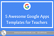 5 Awesome Google Docs, Slides, and Sheets Templates to Use With Students