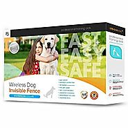 Secure-Pet Invisible Dog Fence By Sit Boo-Boo with 2 Wireless Collars, Safe & Harmless Pet Containment System, Easy I...