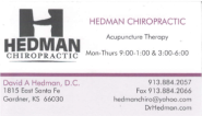 Hedman Chiropractic - Dr. Hedman