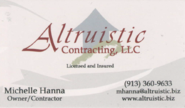 Altruistic Contracting, LLC - Michelle Hanna