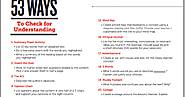 50+ Ways to Do Formative Assessment in Class