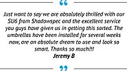 Umbrellas for decks - Shadowspec.com