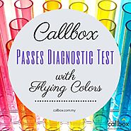 Callbox Passes Diagnostic Test with Flying Colors