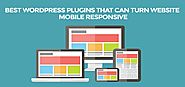 Best WordPress Plugins to Easily Create Mobile-Responsive Websites