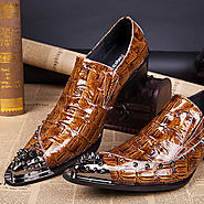 giày da cá sấu - mẫu giày da nam cao cấp ,hàng hiệu số một về thời trang