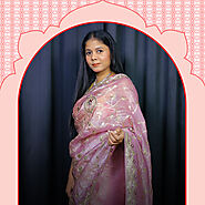 Shop Premium and Soft Pure Organza Sarees Online at Aano Edition